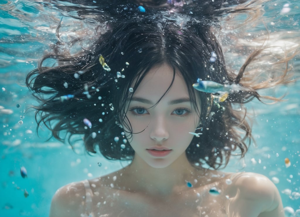 AIが苦手な水中　 (何度目の正直？)
