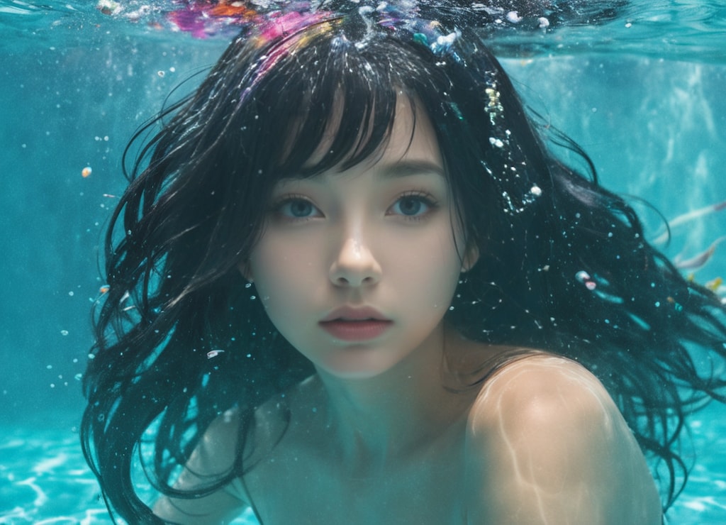 AIが苦手な水中　 (何度目の正直？)