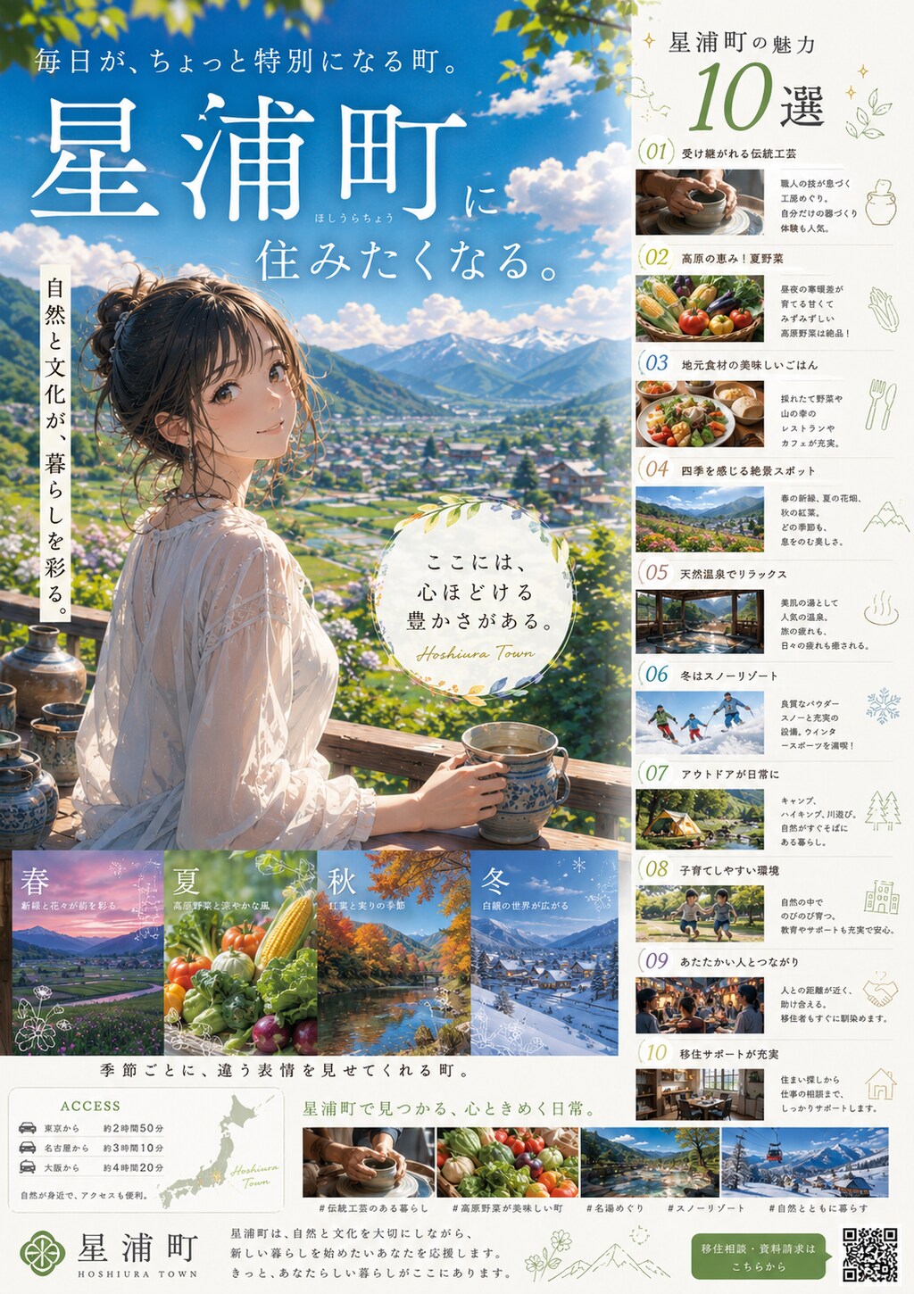 町おこしポスター