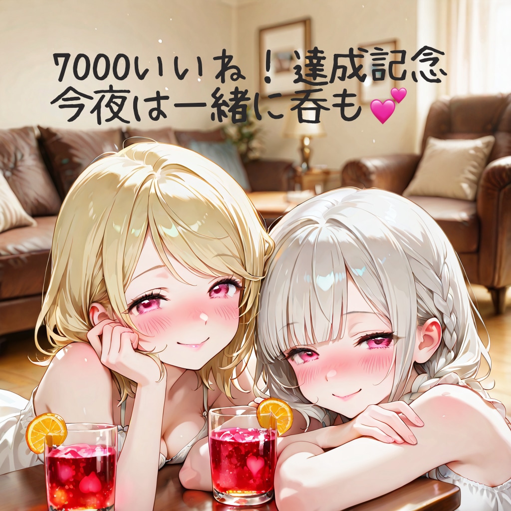 🎇7000いいね❣️達成🫶ありがとうございます | の人気AIイラスト・グラビア