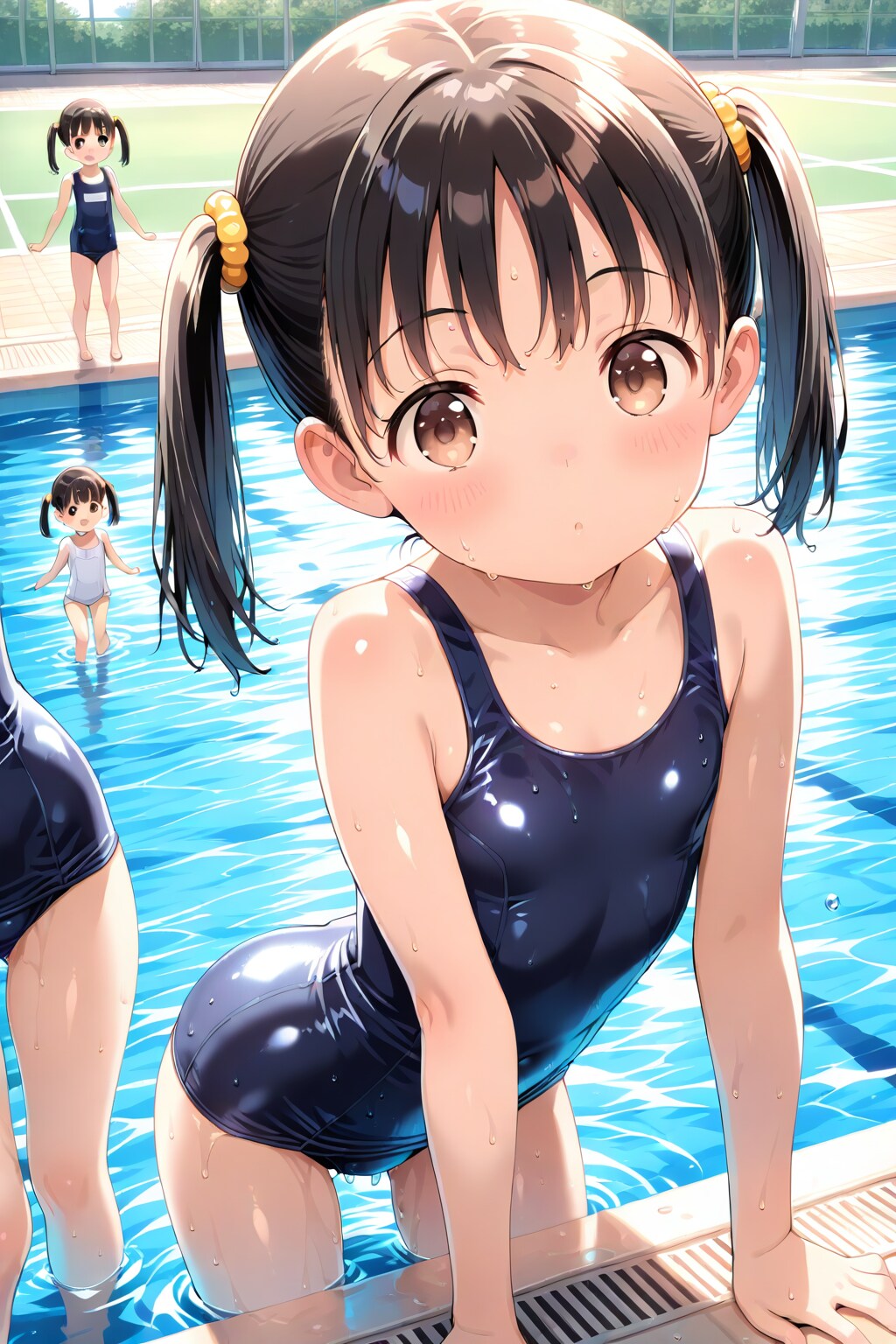 スク水美少女