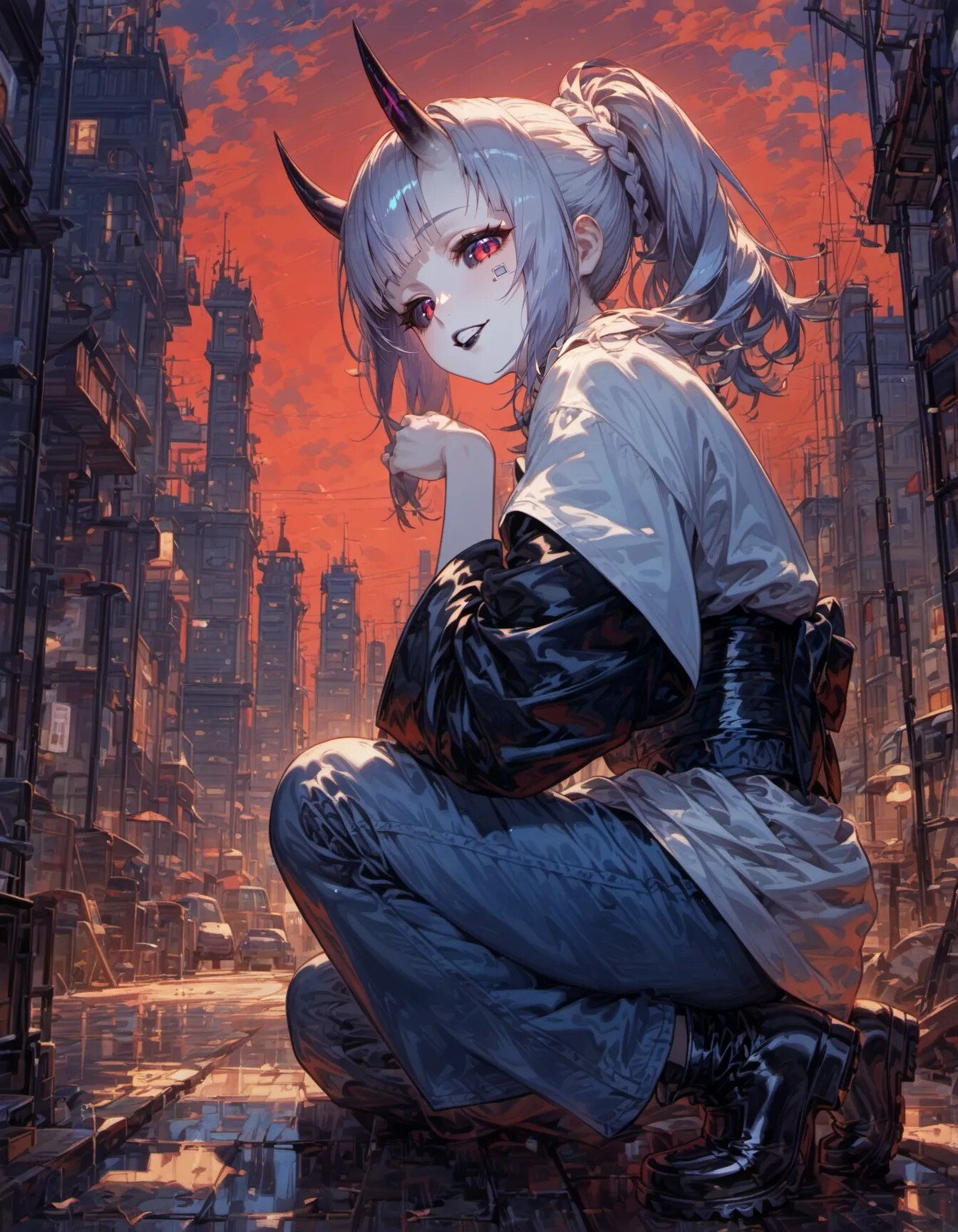 Where Dusk Finds the Devil | の人気AIイラスト・グラビア