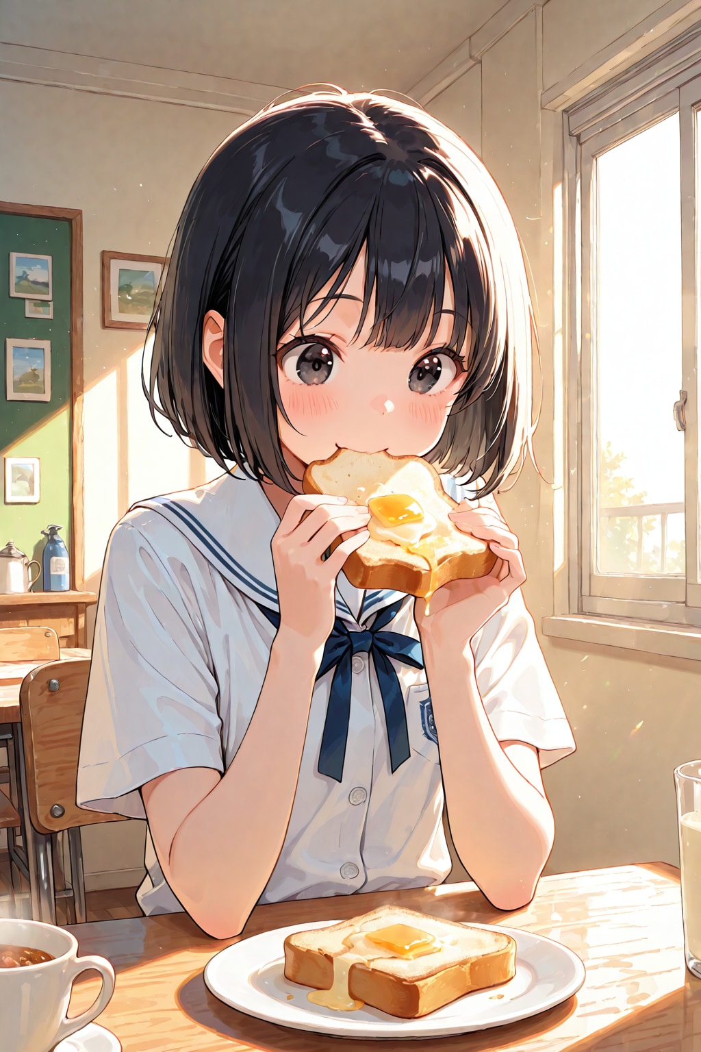 バターたっぷり