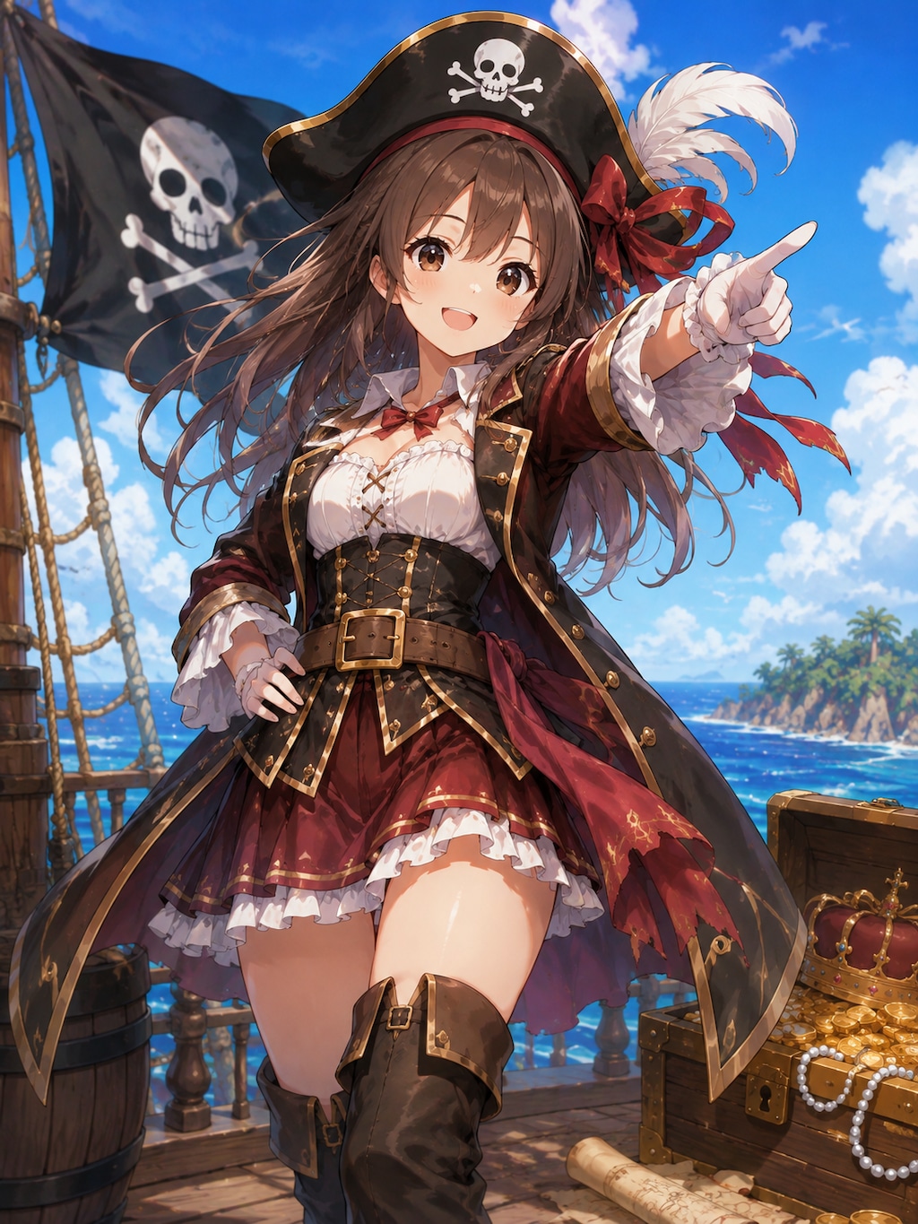 かわいい海賊