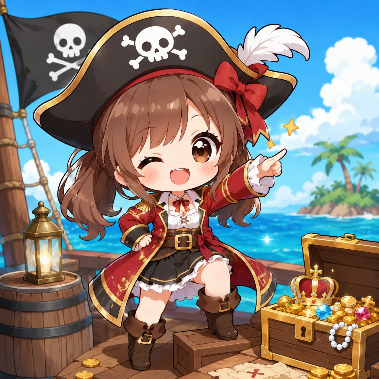 かわいい海賊 | の人気AIイラスト・グラビア