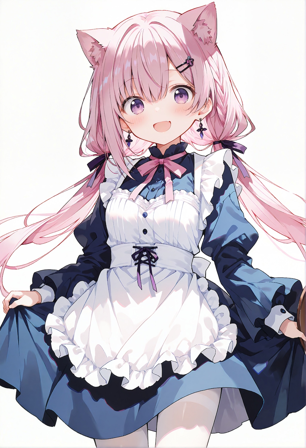 ウェイトレス猫耳桃香