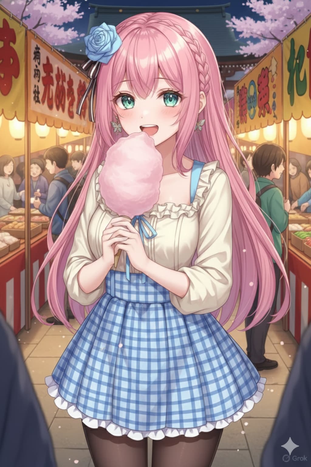 綿あめ作るよ！こまのちゃん！！