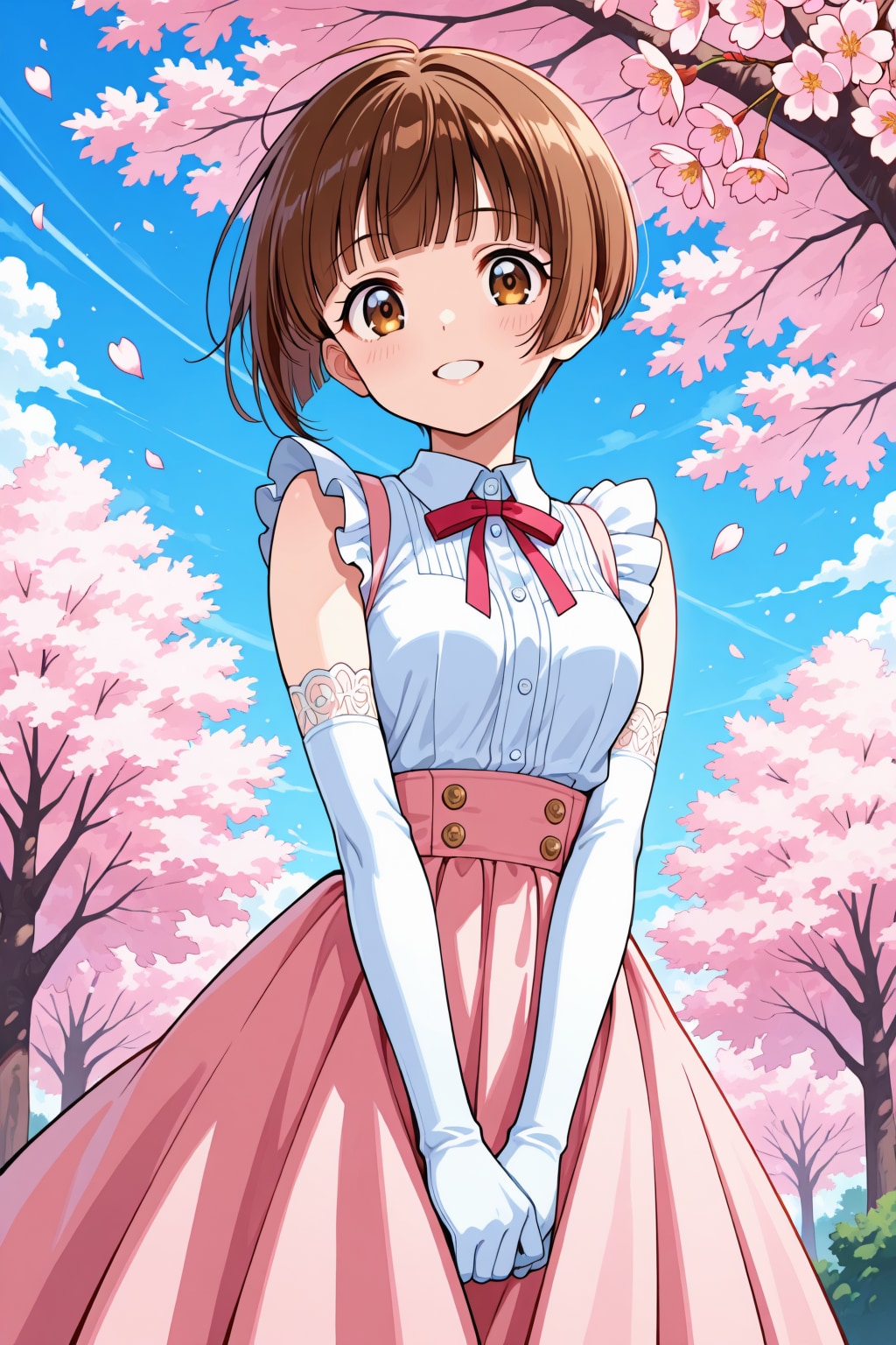 女の子と桜 2026　その８