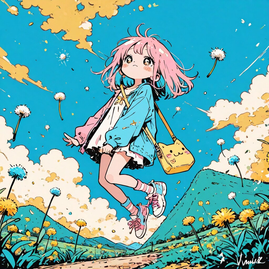 たんぽぽの丘で