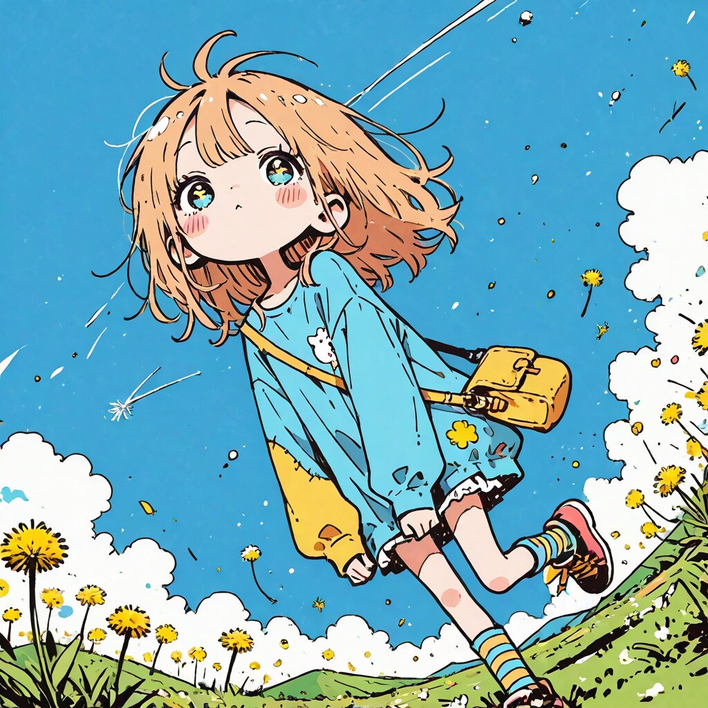 たんぽぽの丘で