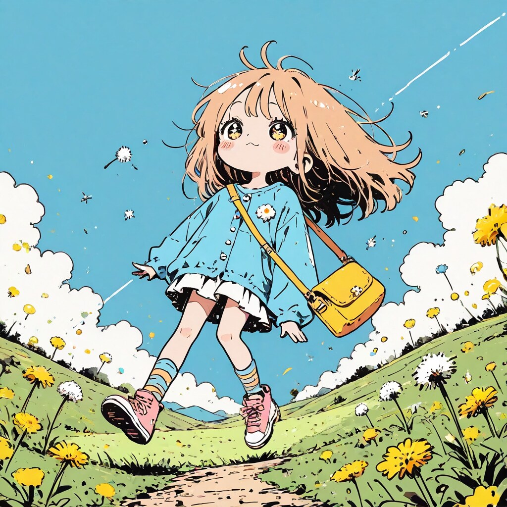 たんぽぽの丘で