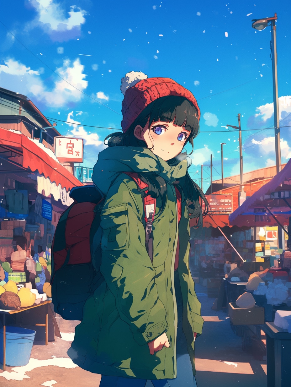 旅する少女18 | の人気AIイラスト・グラビア
