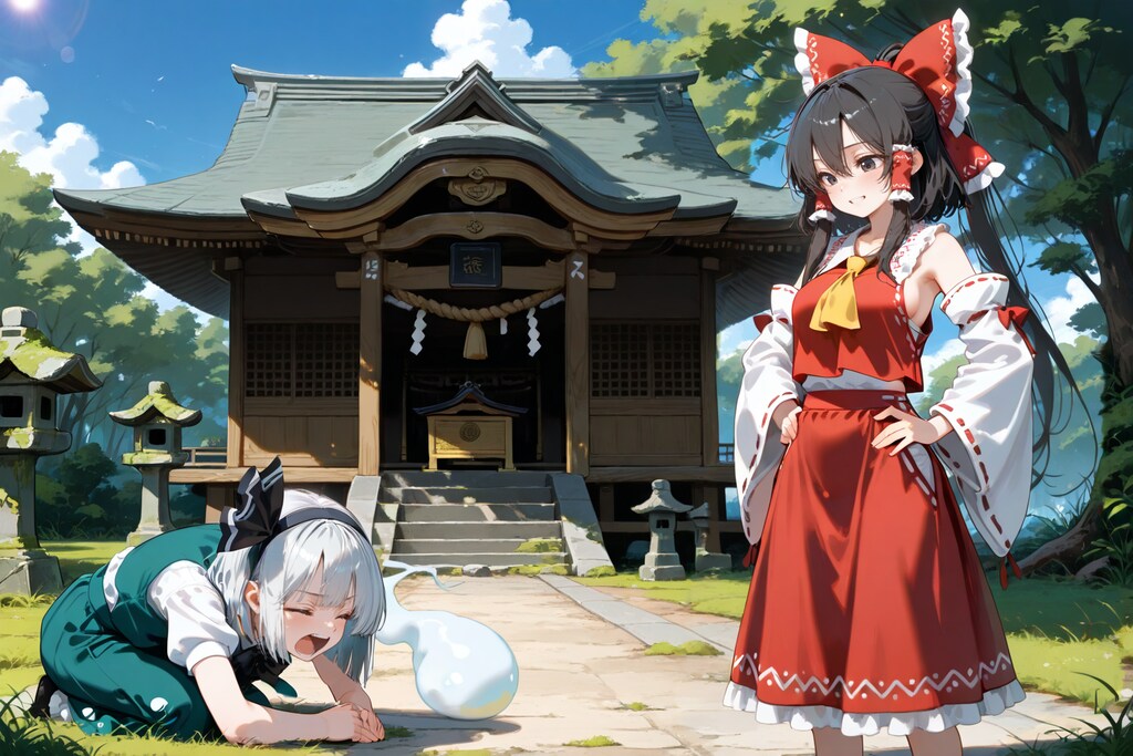 きょうのれいむさん（油の日、てんぷらの日）