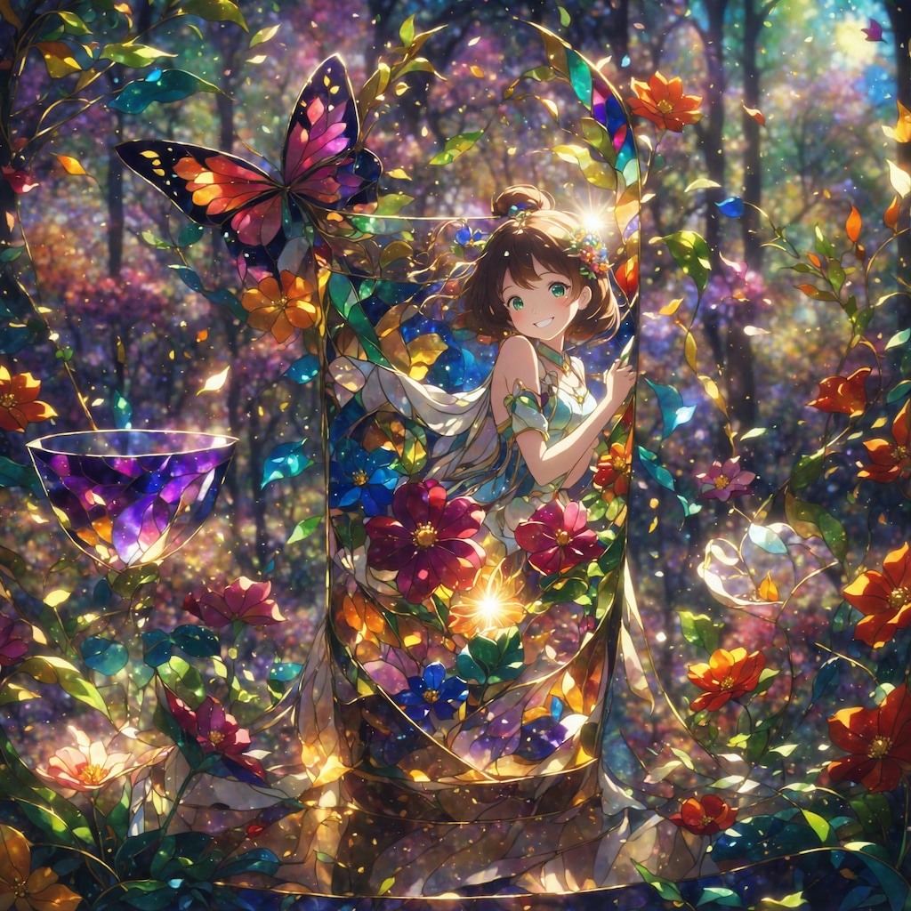 煌(きら)めくガラスの世界