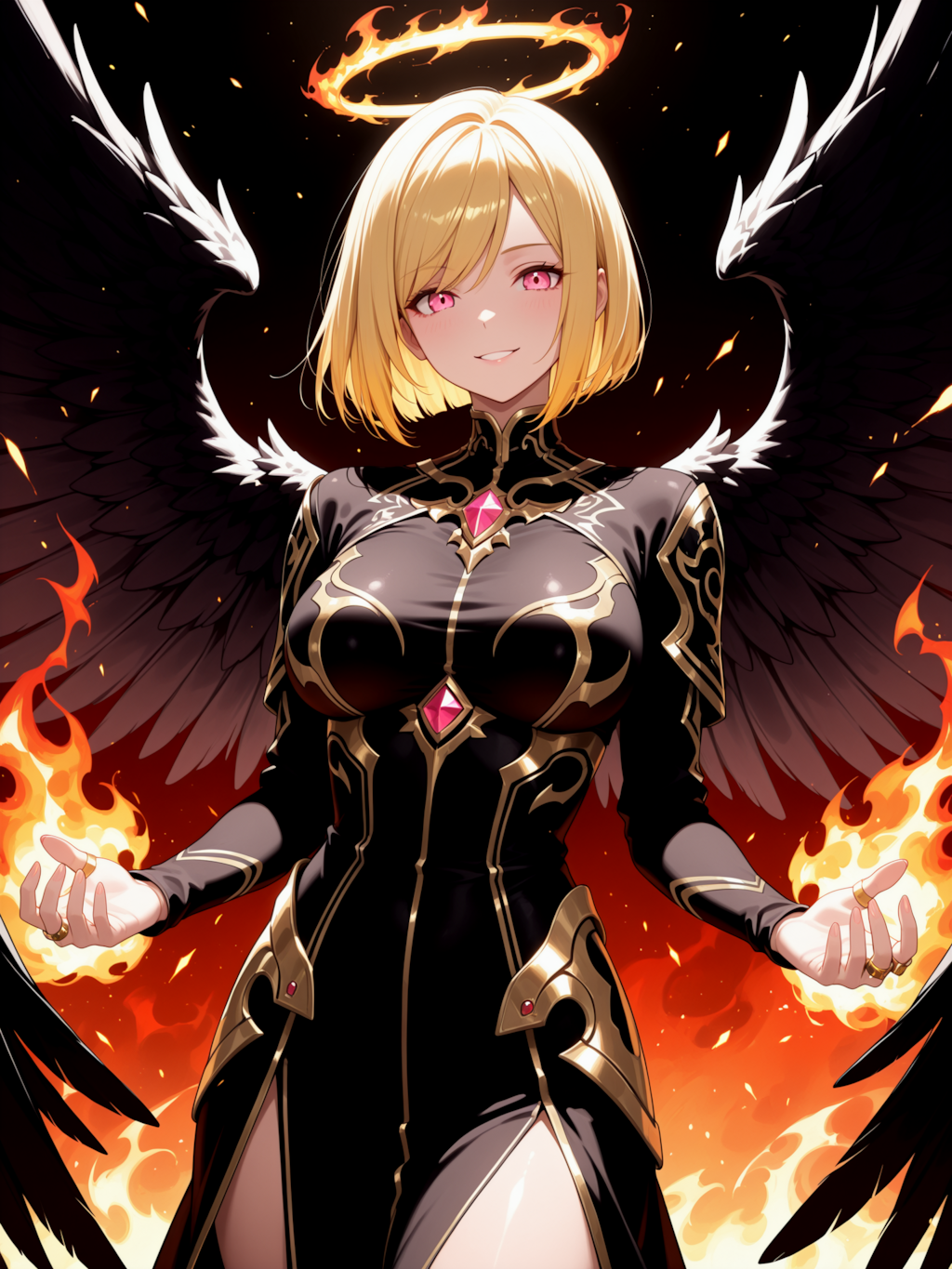 地獄の業火で焼き尽くすリーシャちゃん