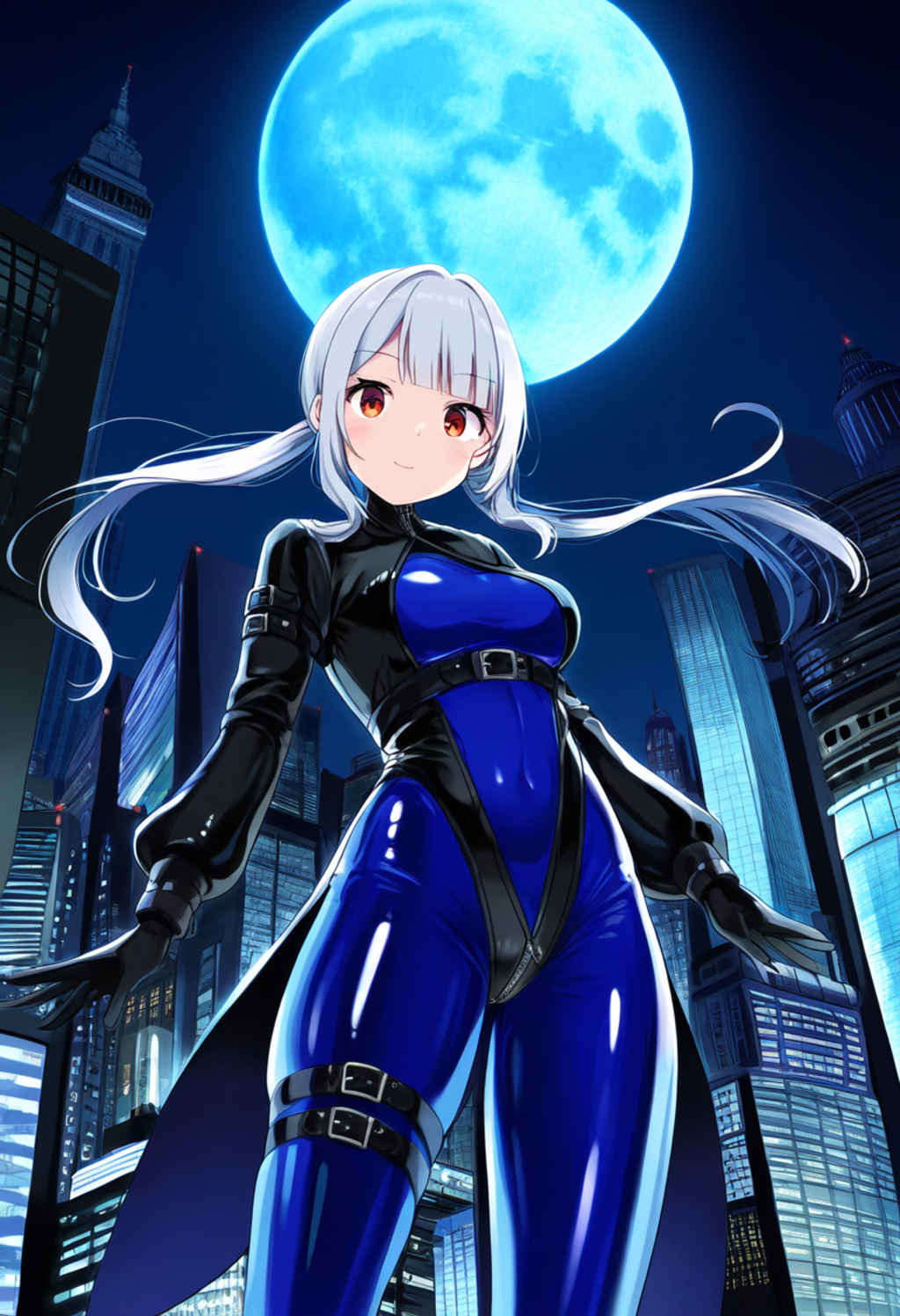 ボディスーツ少女