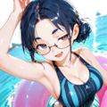 夏♪／海遊び（複数キャラです。） 4枚目