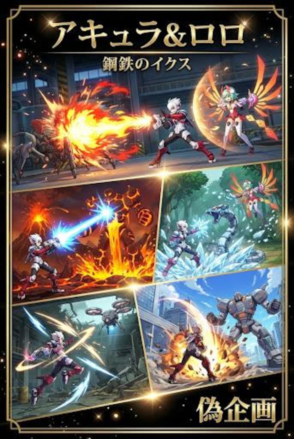 白き鋼鉄のX　アキュラ&ロロ