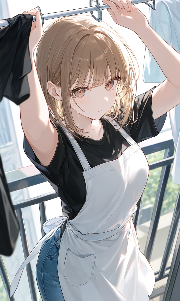 【人妻】外干しの千枝子