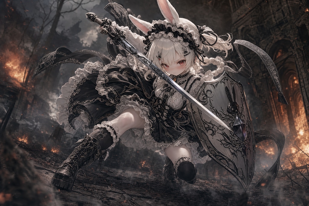 メイドウサぴょん、エンシェントドラゴンとエンカウント