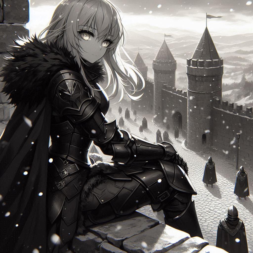 ブロンドの女騎士さん561