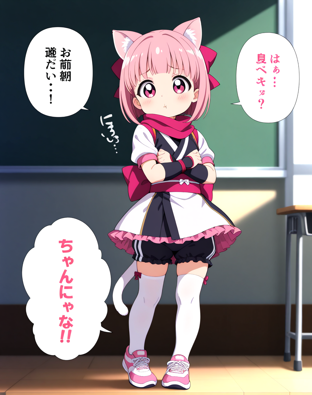 コミック風、忍ルマ！！
