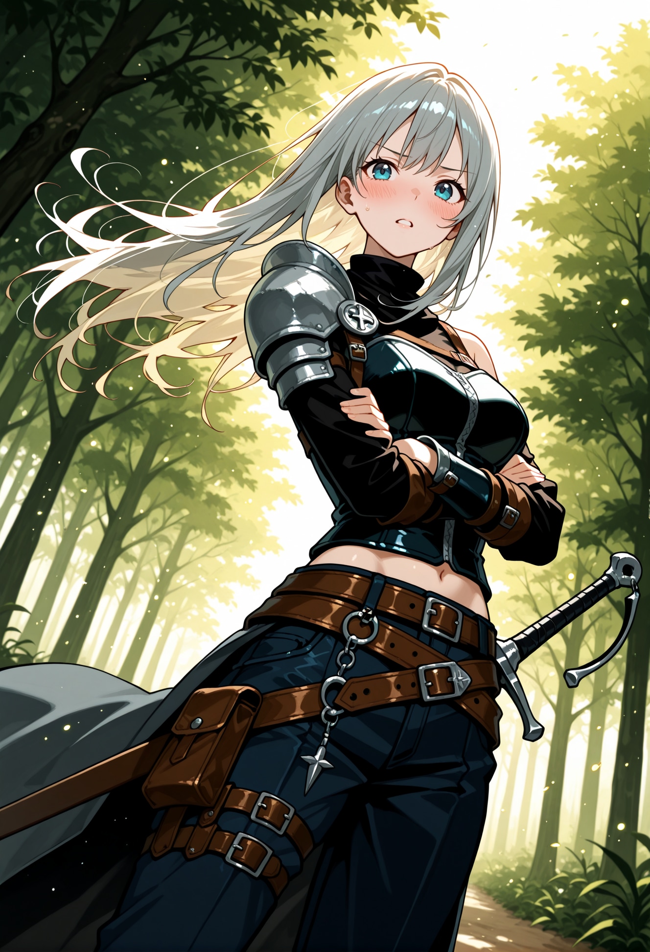 【今日の腹筋】はじめてのクエスト | の人気AIイラスト・グラビア