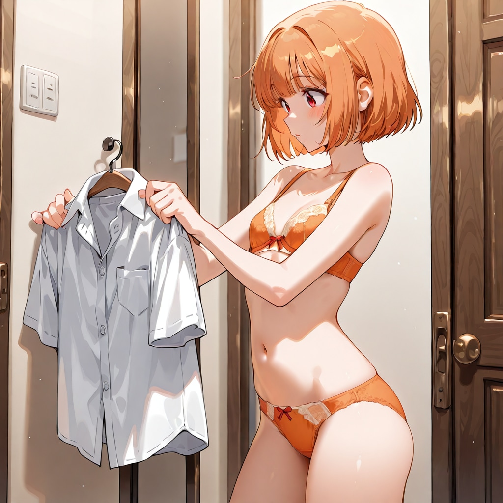 今日はオレンジ