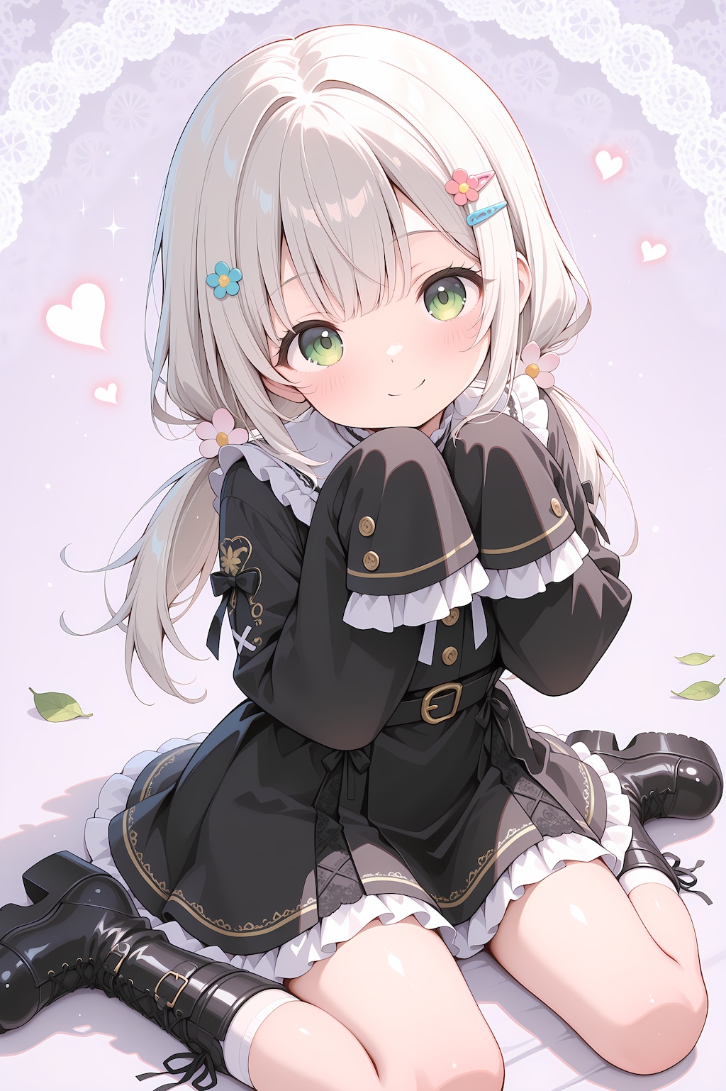 黒ワンピースの小悪魔ちゃん