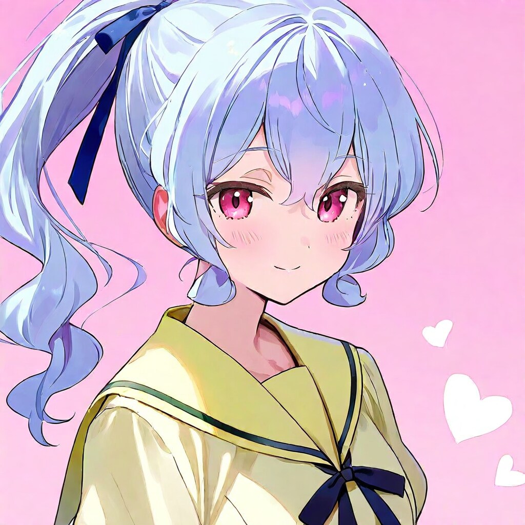 紫髪少女 2