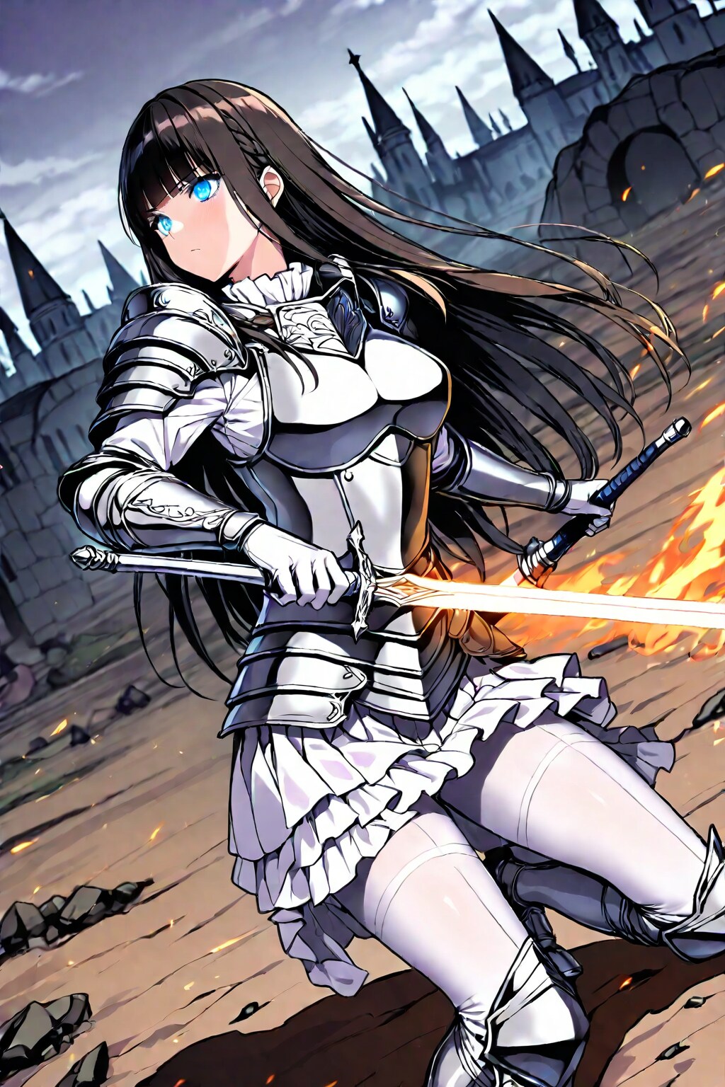 姫騎士の戦い | の人気AIイラスト・グラビア