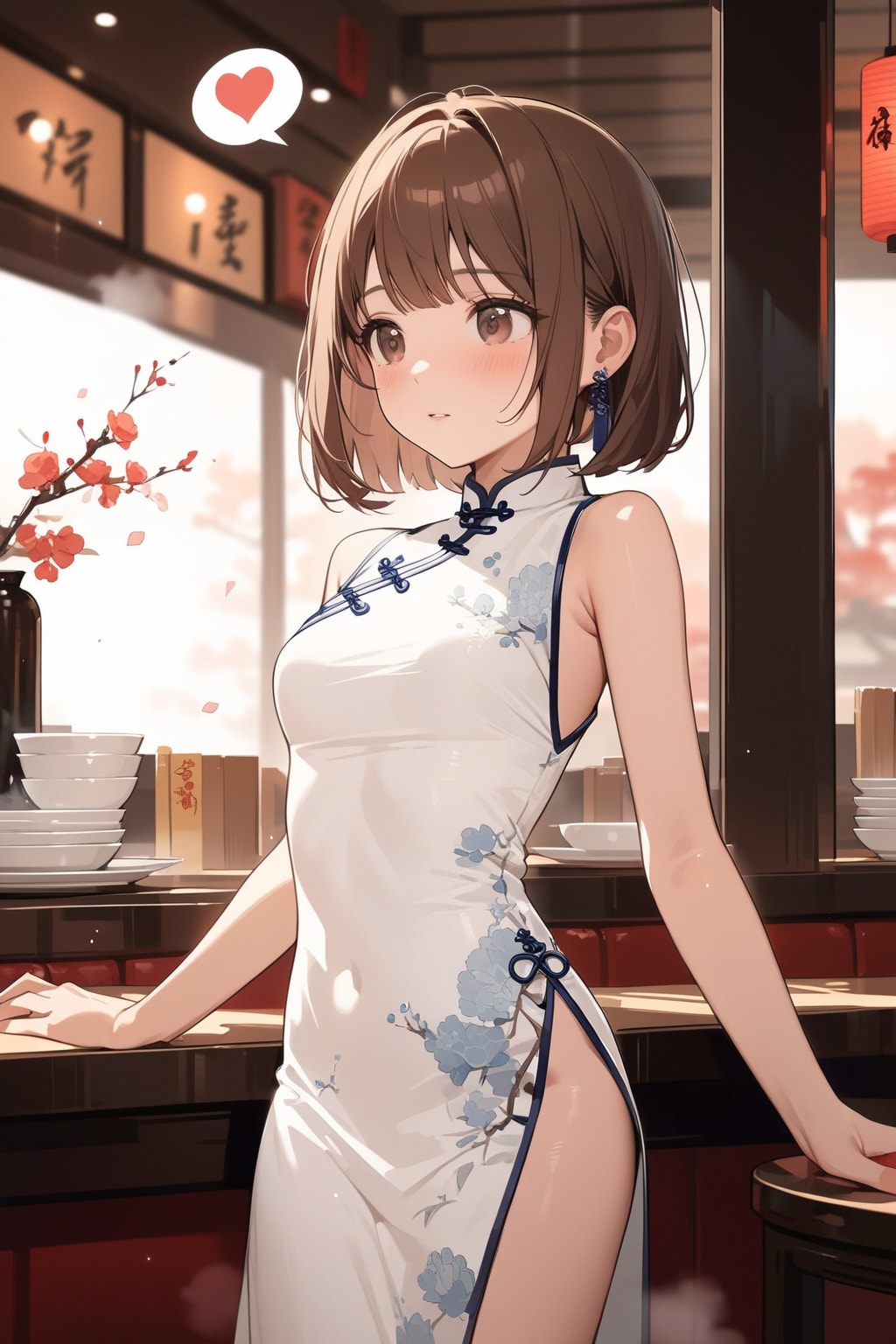 中華料理屋の看板娘（1） | の人気AIイラスト・グラビア