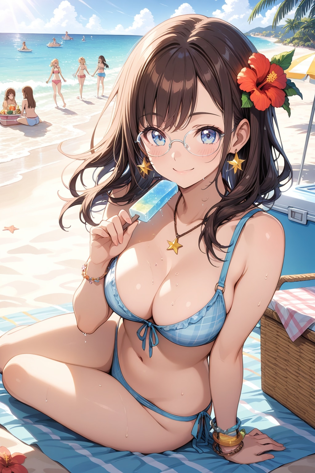 LARIMARで海水浴03