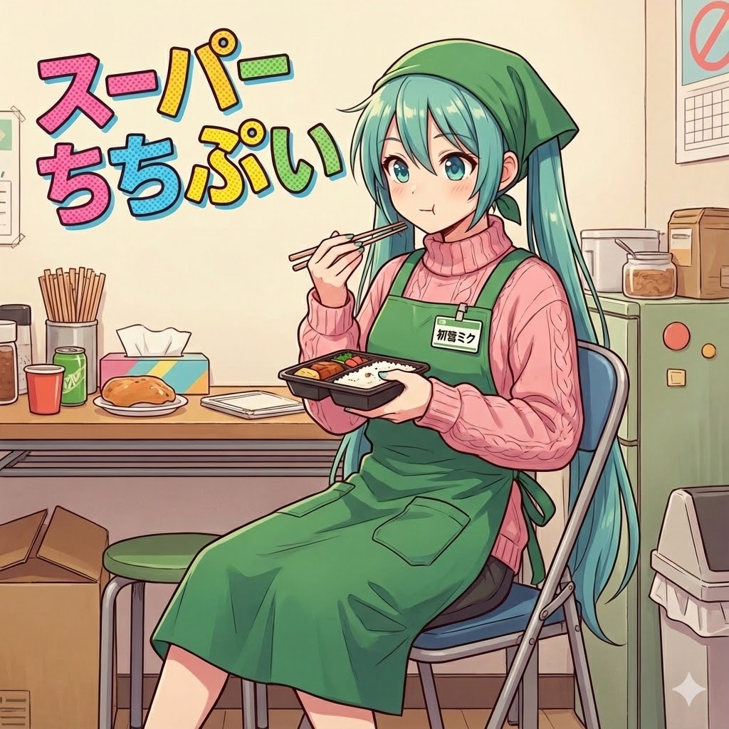 弁当を食べているミクさん | の人気AIイラスト・グラビア