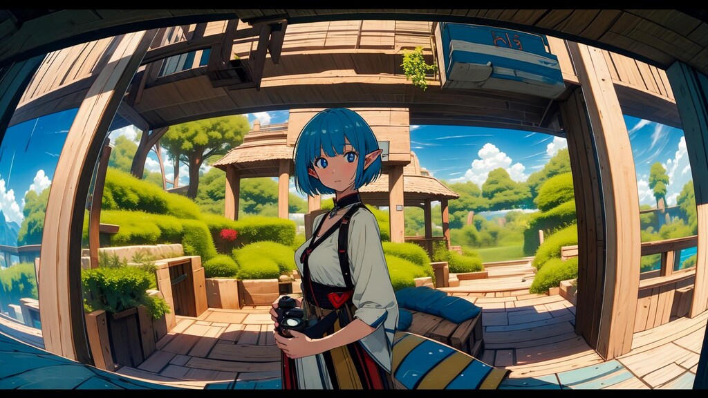 (2023/06/13)双星のエルフ、アネ&リルシス　in 王都植物園