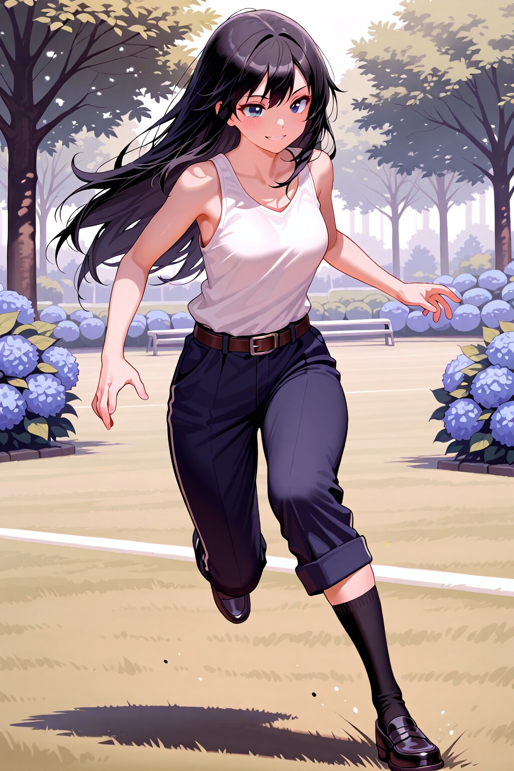 紫陽花サッカー