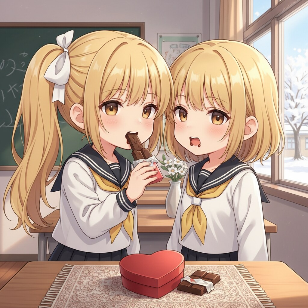 金ツイさん達。バレンタイン