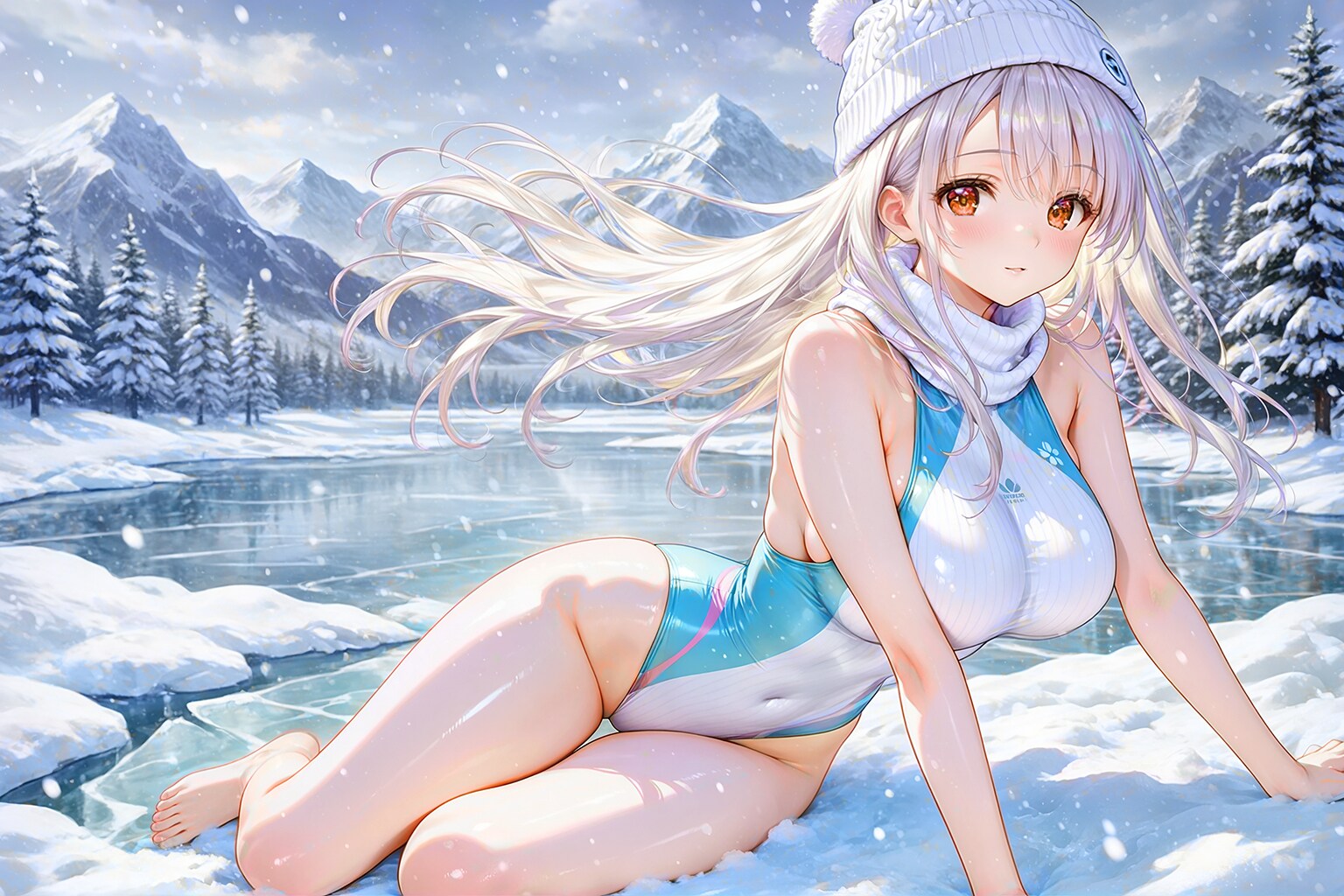 Frozen Skin, Warm Eyes