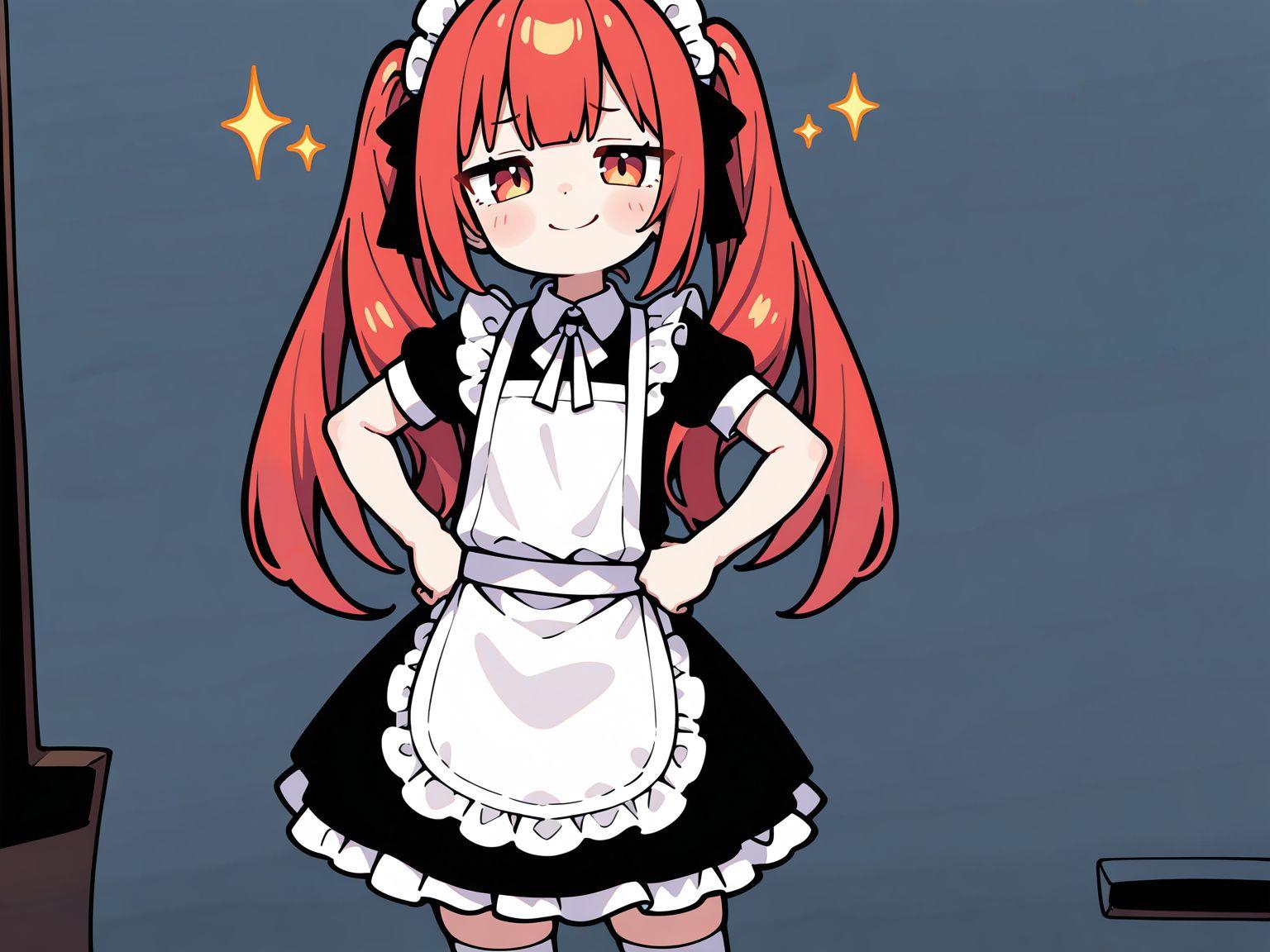 メイド服と理想の部屋