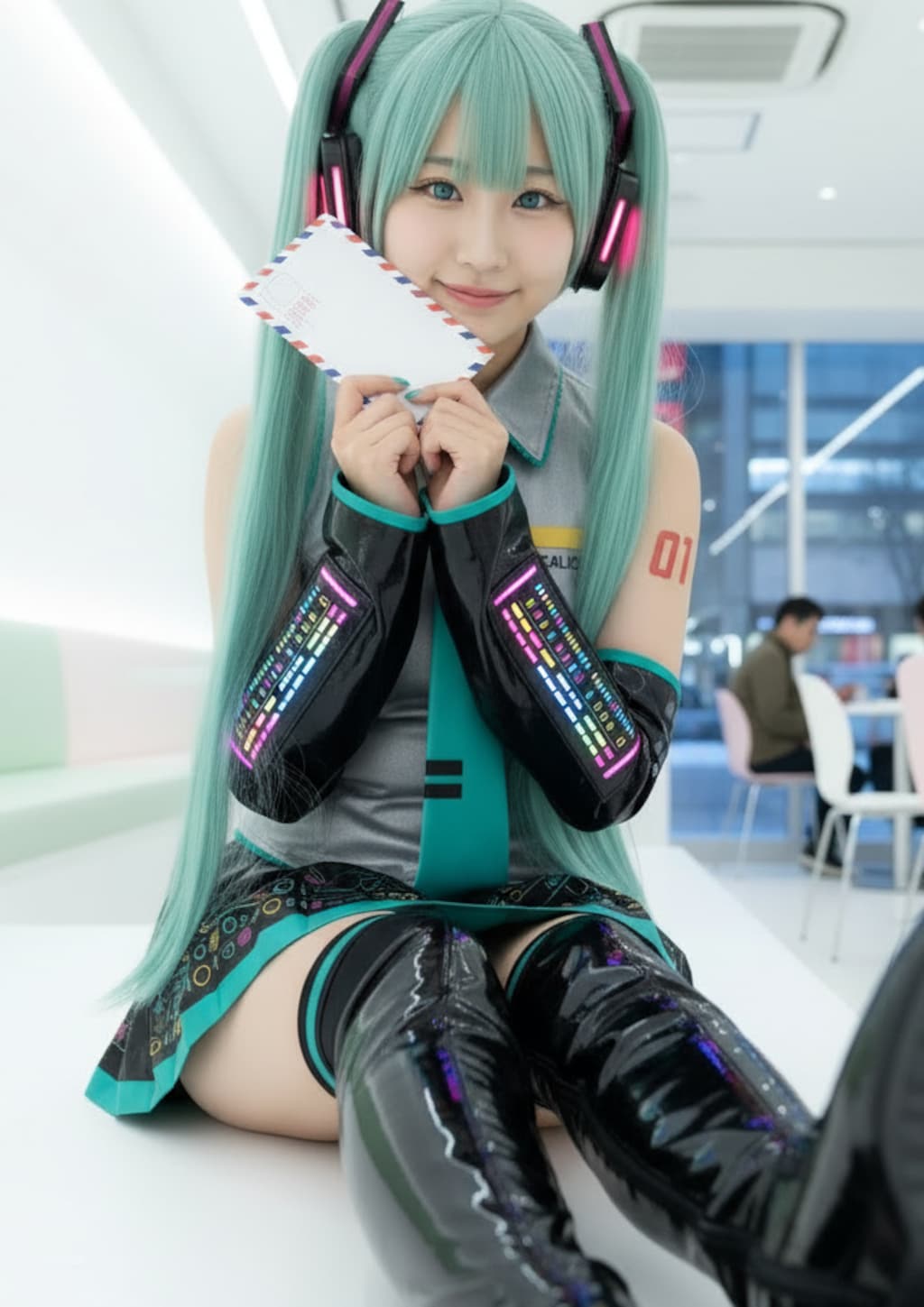 みどツイさん。2月18日 #エアメールの日