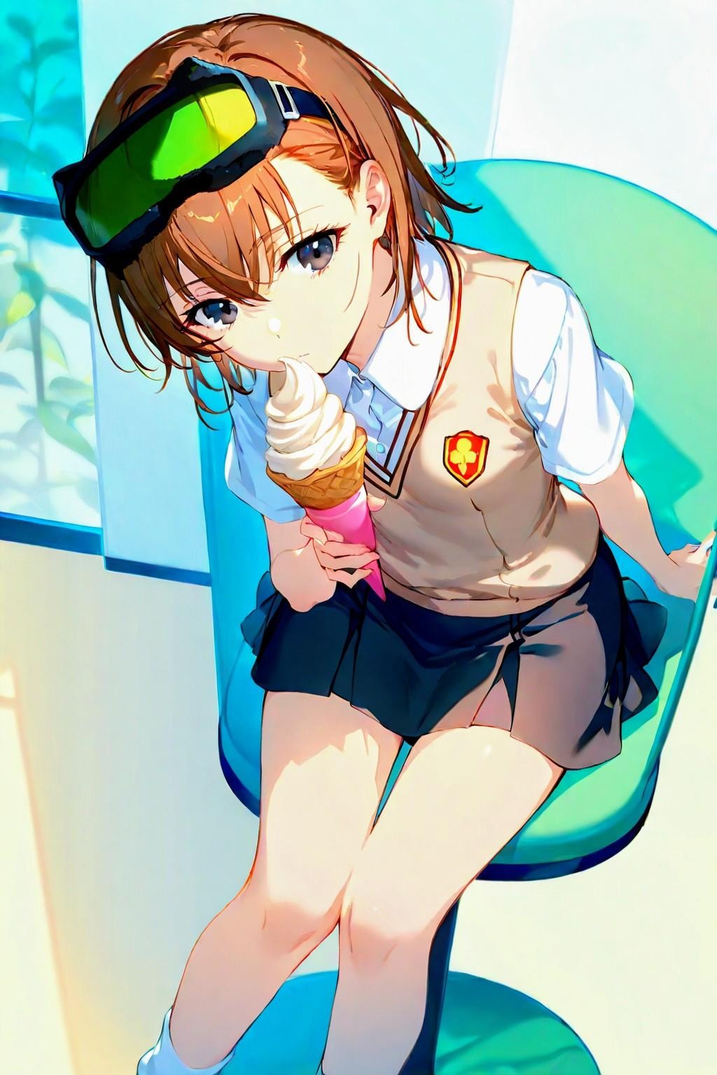 御坂妹ちゃん✕ソフトクリーム🍦