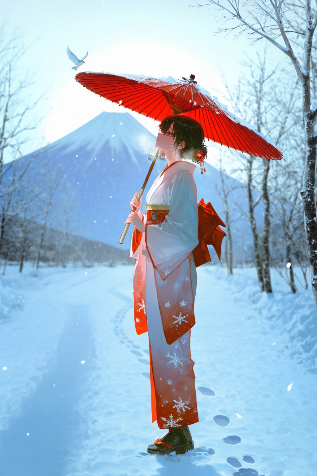 雪 | の人気AIイラスト・グラビア