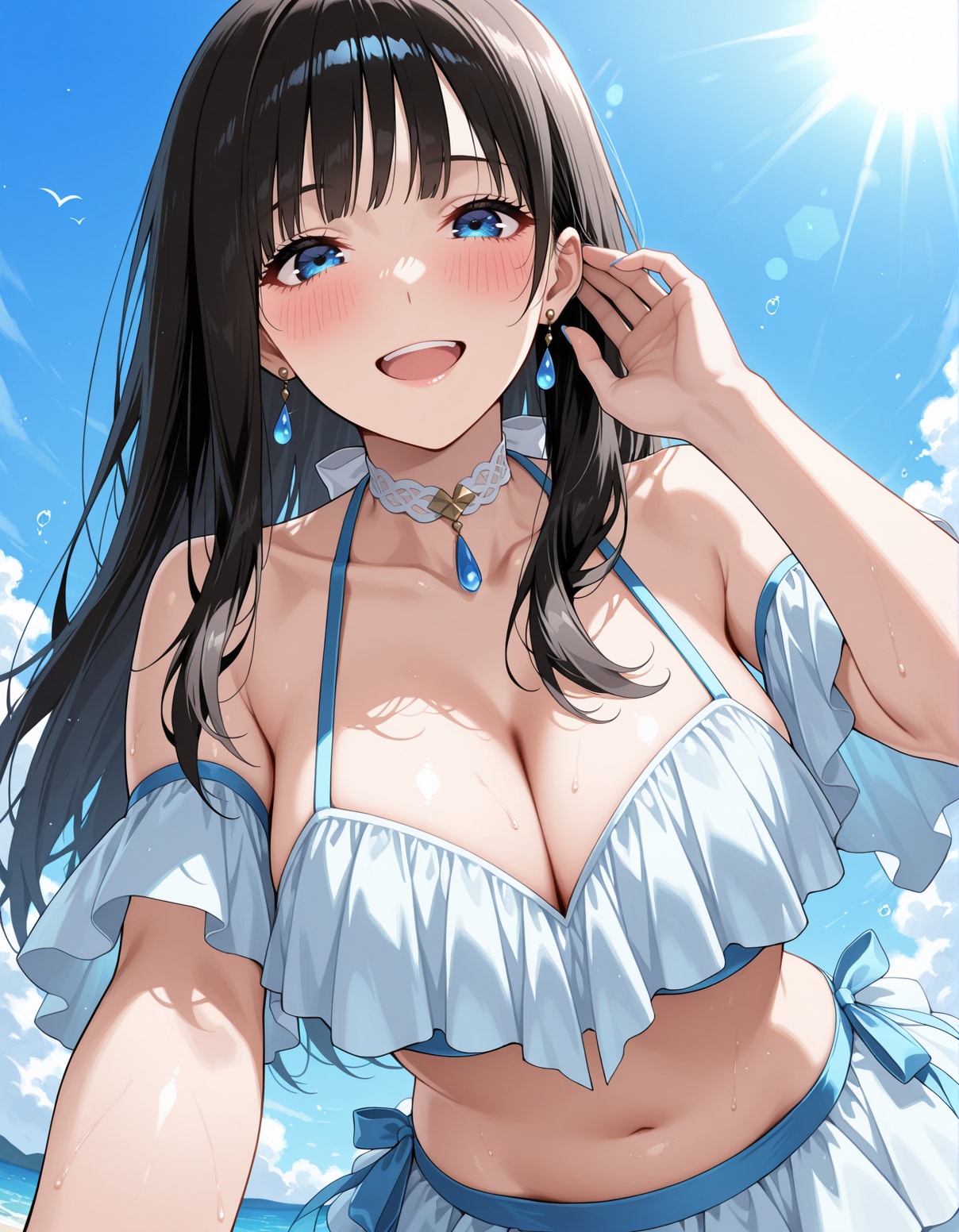 巫女要素を入れたビキニ💕