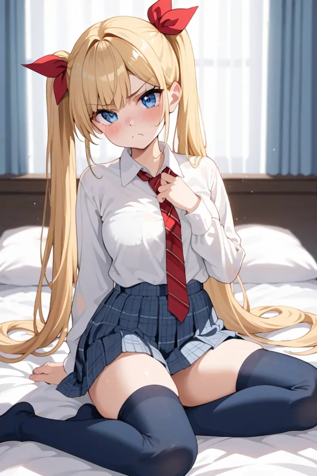 照れて怒ってる自撮りJK🫣