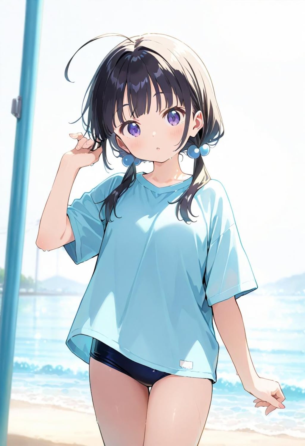 黒髪女子（329）