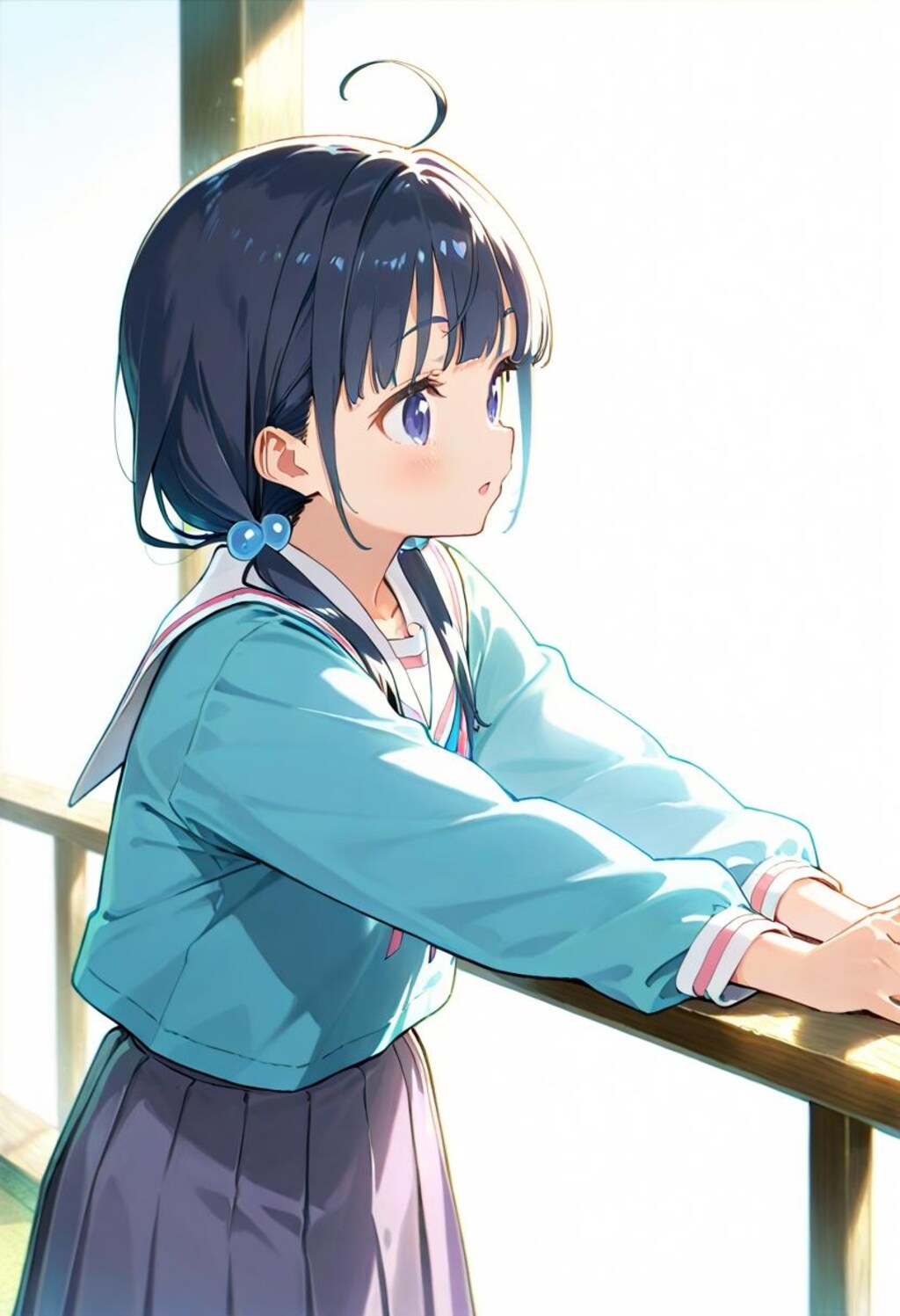 黒髪女子（329）