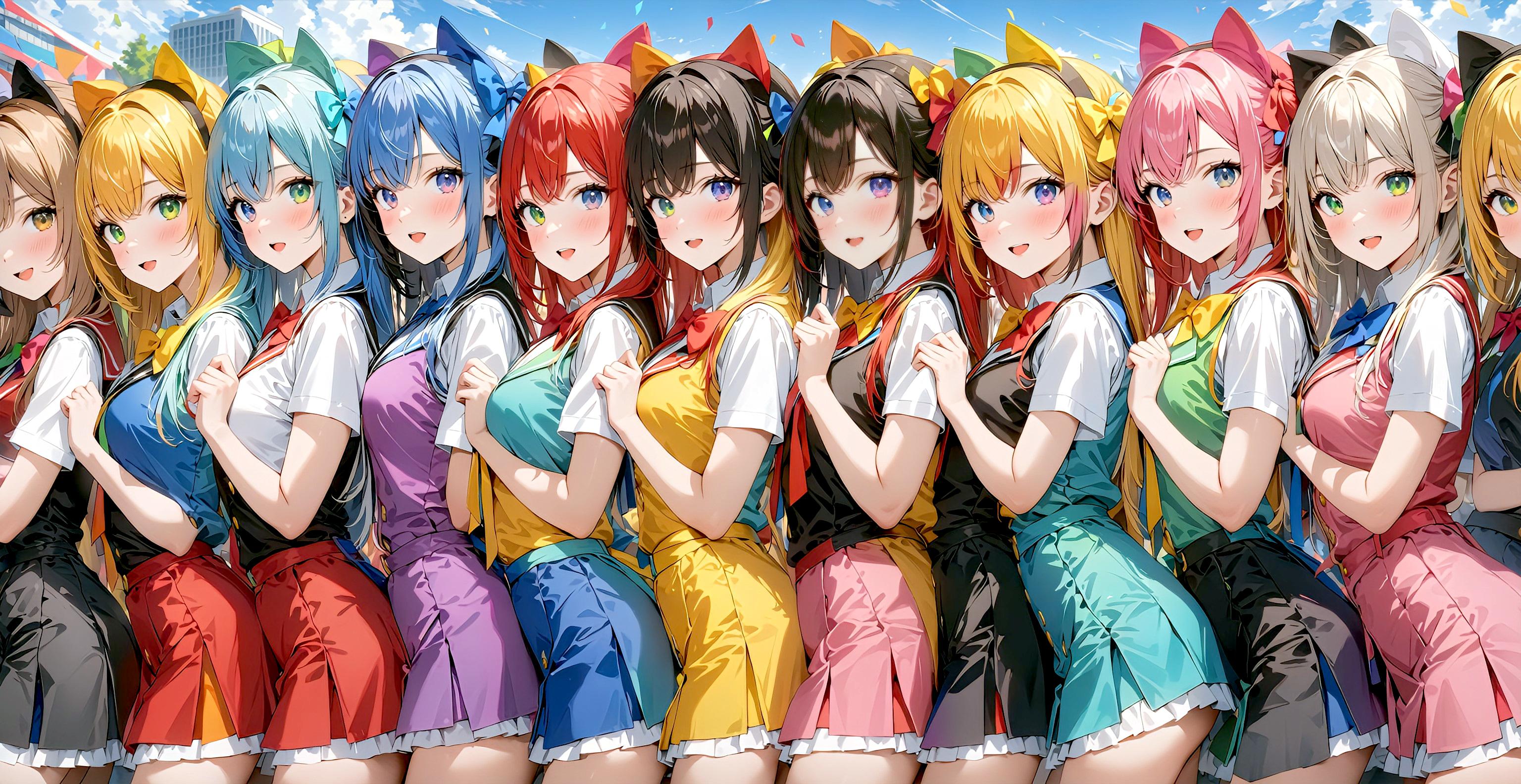 集団コスプレ