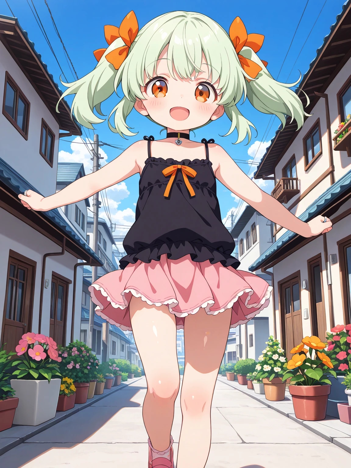 朝の住宅街5 | の人気AIイラスト・グラビア