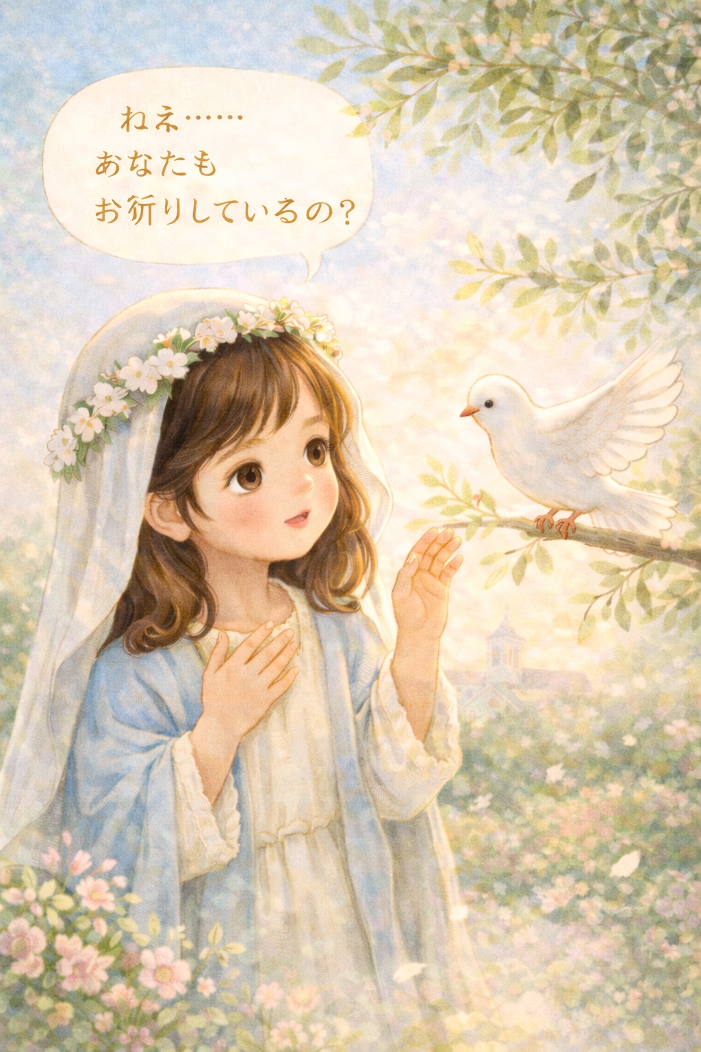 白い鳩と朝の祈り～幼きマリアの物語～