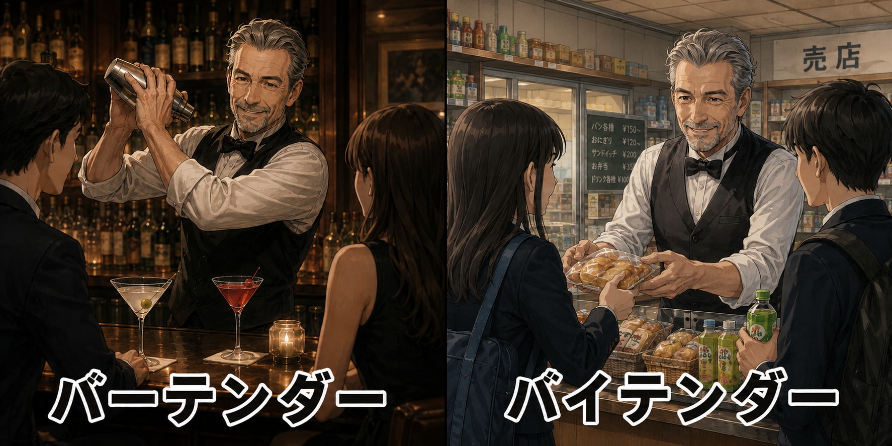 バーテンダー裏の顔